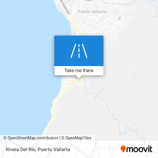 Rivera Del Río map