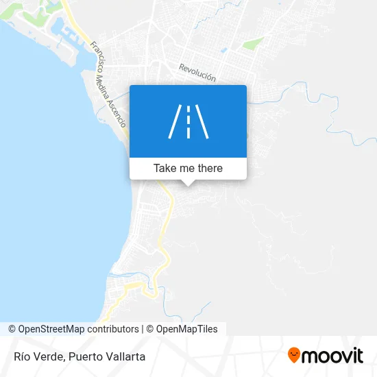 Río Verde map