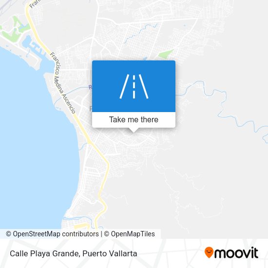 Calle Playa Grande map