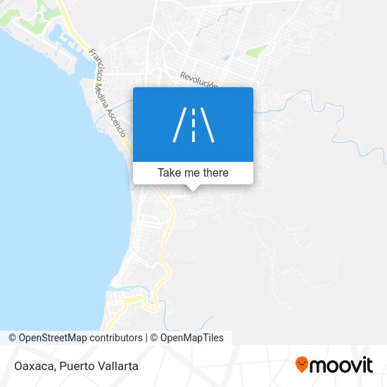 Mapa de Oaxaca