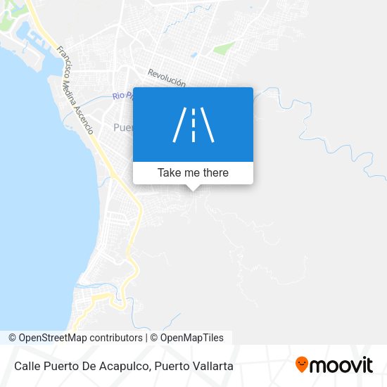Calle Puerto De Acapulco map