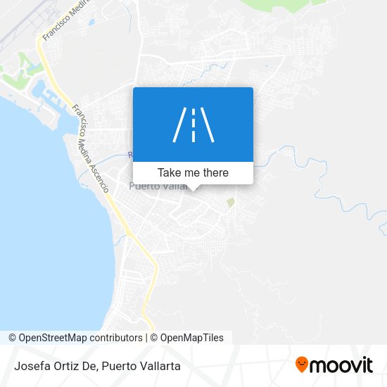 Josefa Ortiz De map