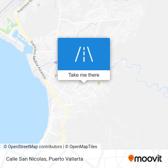 Calle San Nicolas map
