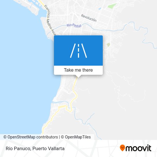 Mapa de Río Panuco