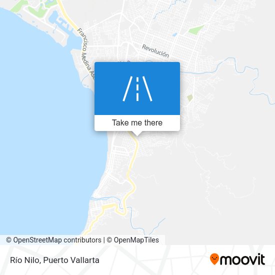 Mapa de Río Nilo