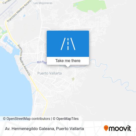 Av. Hermenegildo Galeana map