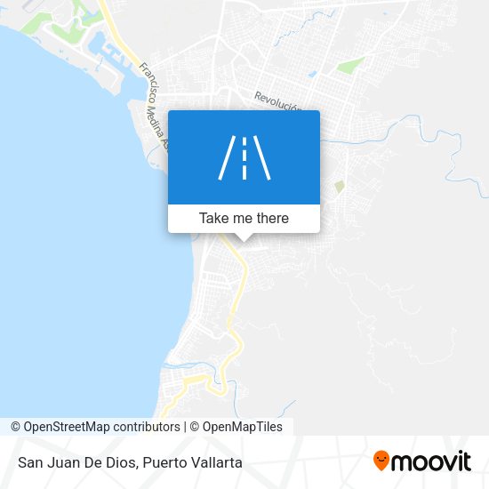 San Juan De Dios map