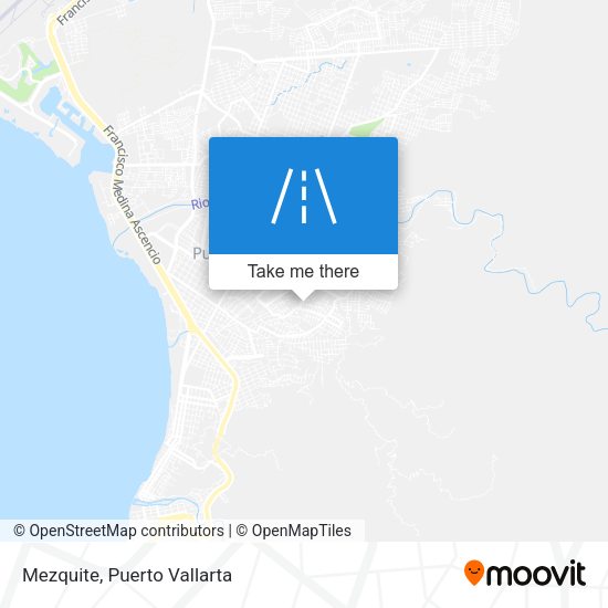 Mapa de Mezquite