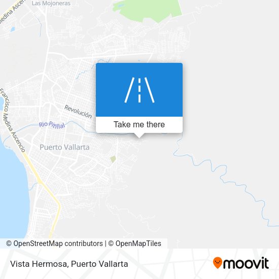 Vista Hermosa map