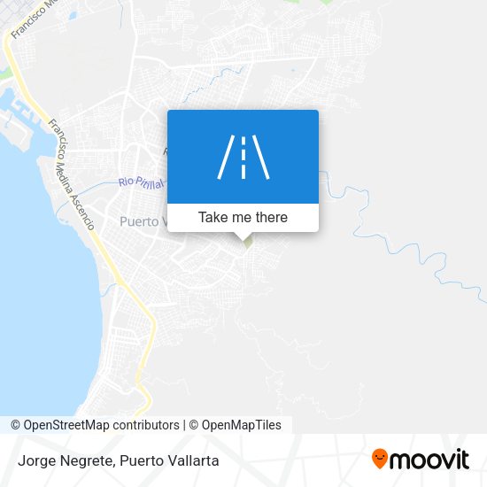 Mapa de Jorge Negrete