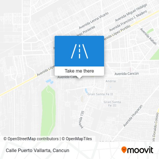 Calle Puerto Vallarta map
