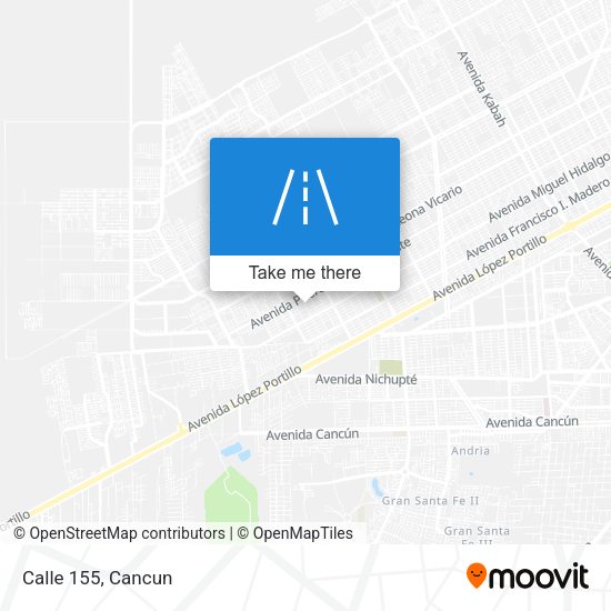 Mapa de Calle 155