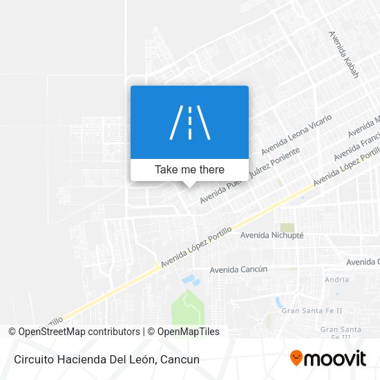 Mapa de Circuito Hacienda Del León