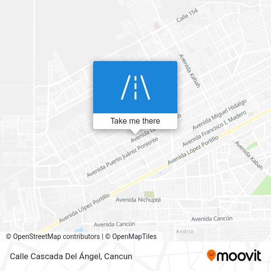 Calle Cascada Del Ángel map