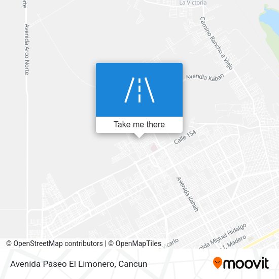 Avenida Paseo El Limonero map