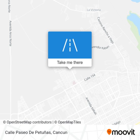 Calle Paseo De Petuñas map