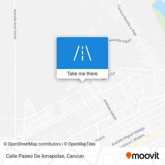 Calle Paseo De Amapolas map