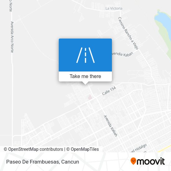 Mapa de Paseo De Frambuesas