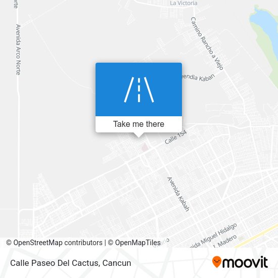 Calle Paseo Del Cactus map