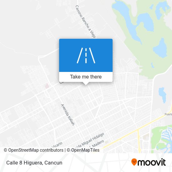 Mapa de Calle 8 Higuera