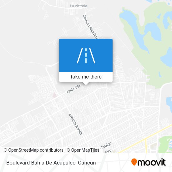 Mapa de Boulevard Bahía De Acapulco