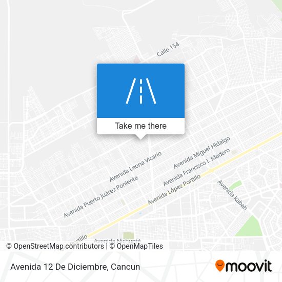 Avenida 12 De Diciembre map