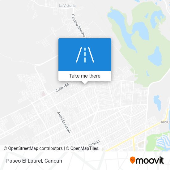 Mapa de Paseo El Laurel