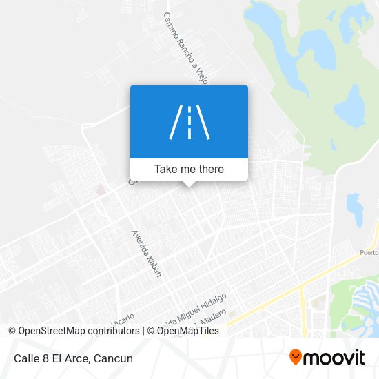 Mapa de Calle 8 El Arce