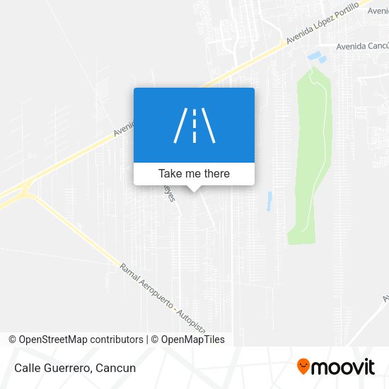 Mapa de Calle Guerrero