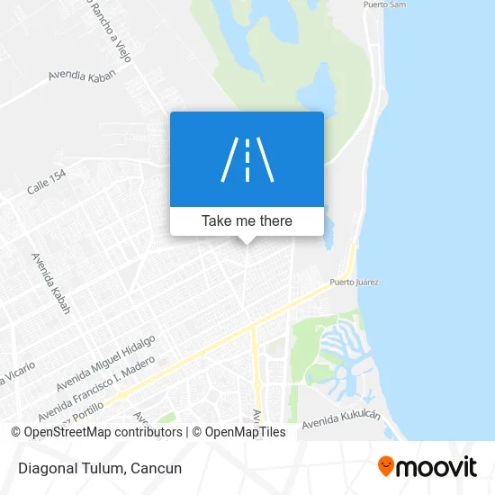 Diagonal Tulum map