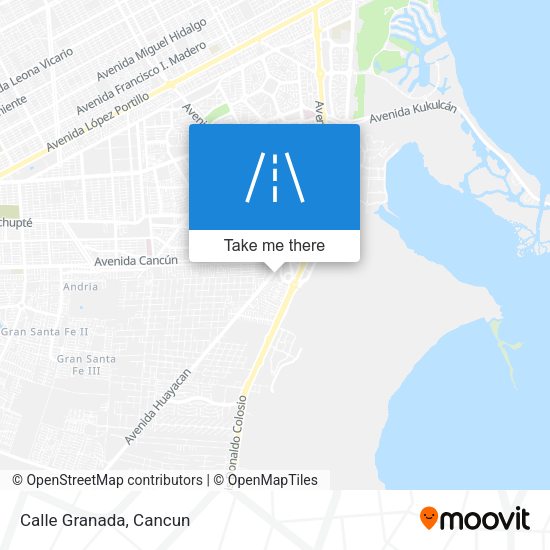 Mapa de Calle Granada