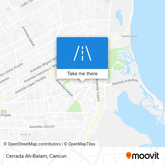 Cerrada Ah-Balam map