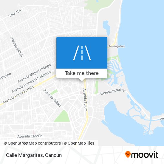 Mapa de Calle Margaritas