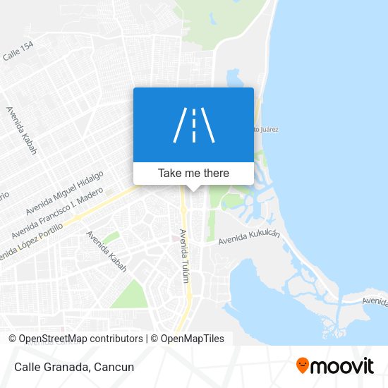 Mapa de Calle Granada