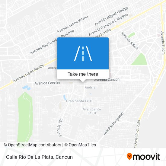 Calle Río De La Plata map