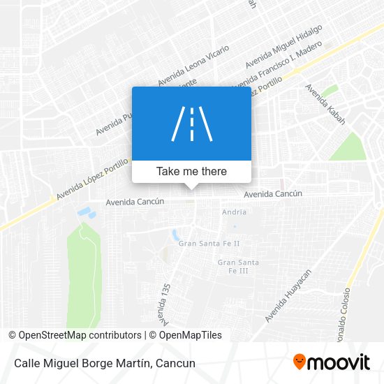 Calle Miguel Borge Martín map