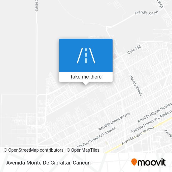 Avenida Monte De Gibraltar map