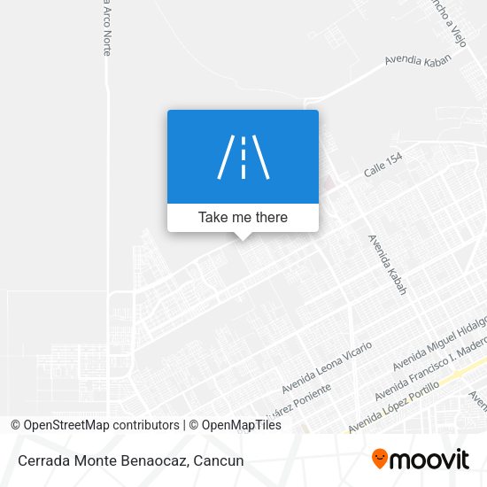 Cerrada Monte Benaocaz map