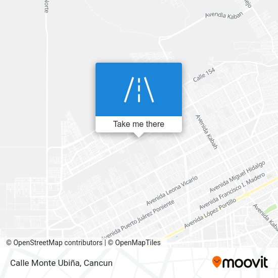 Calle Monte Ubiña map