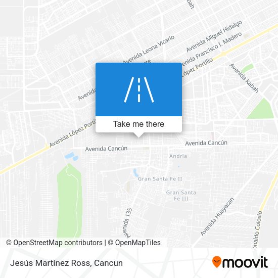 Jesús Martínez Ross map