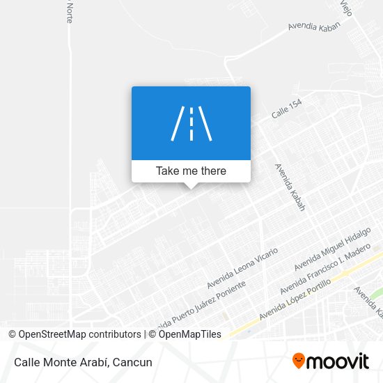 Calle Monte Arabí map