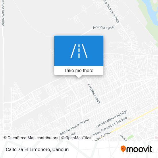 Calle 7a El Limonero map