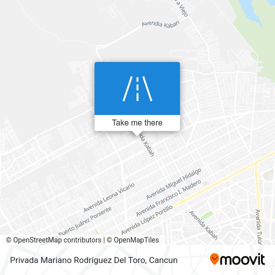 Privada Mariano Rodríguez Del Toro map
