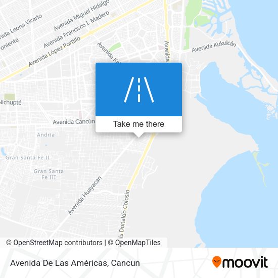 Avenida De Las Américas map