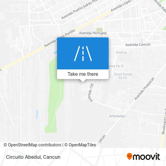 Mapa de Circuito Abedul