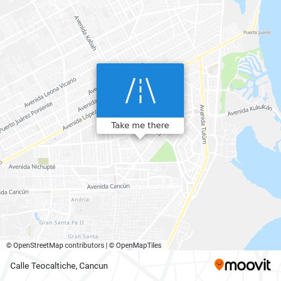 Calle Teocaltiche map