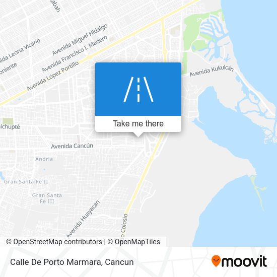Mapa de Calle De Porto Marmara