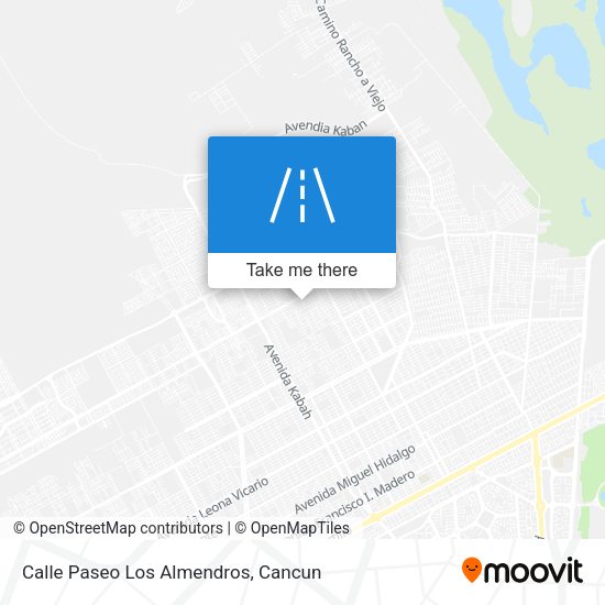 Mapa de Calle Paseo Los Almendros