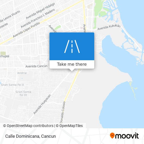 Calle Dominicana map