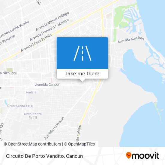 Circuito De Porto Vendito map